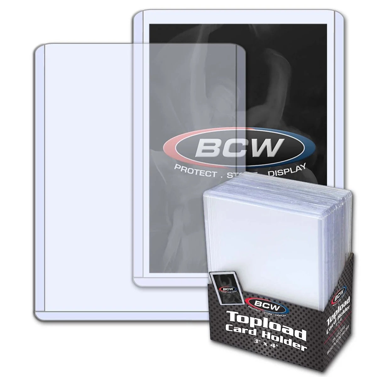 BCW 3x4 Top Loaders - 25 Pack