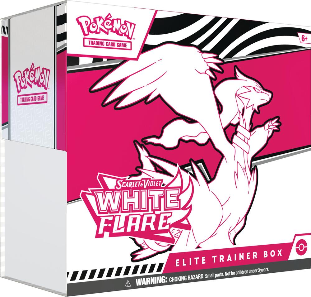 1 Pokemon Scarlet & Violet: White Flare Elite Trainer Box