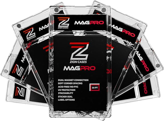 Zion Cases MagPro 35PT Magnetic Card Holder; Duel Magnet Card Case for Secure Holding Strength to Guard Against Unintentional Openings
