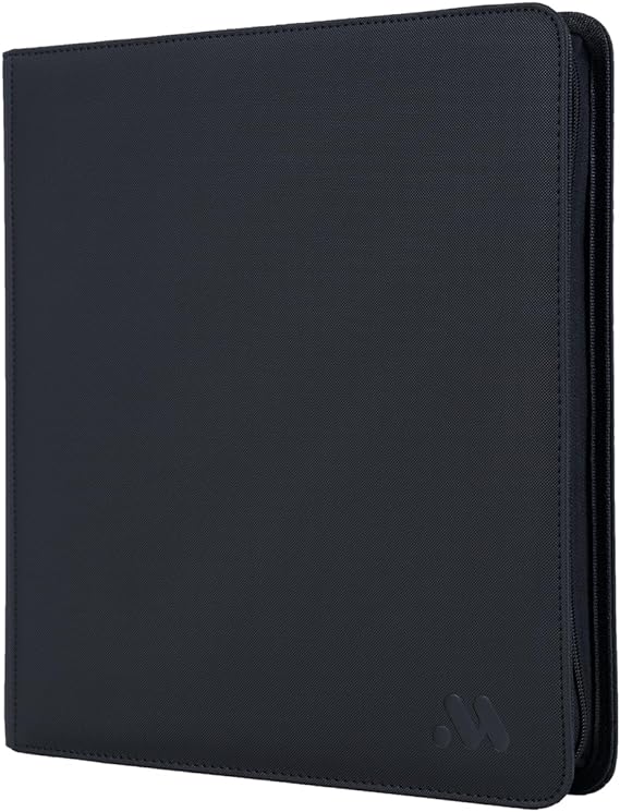 Graded Card Slab Binder for PSA, CGC, AGS | Holds 24 Graded Cards with 4 Pages | Premium 6 Card Slot Graded Cards Binder Storage Zipper Card Holder Album for PSA, CGC, AGS