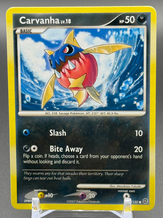 Pokemon TCG Carvanha | Secret Wonders 81/132 | Condition: Near Mint