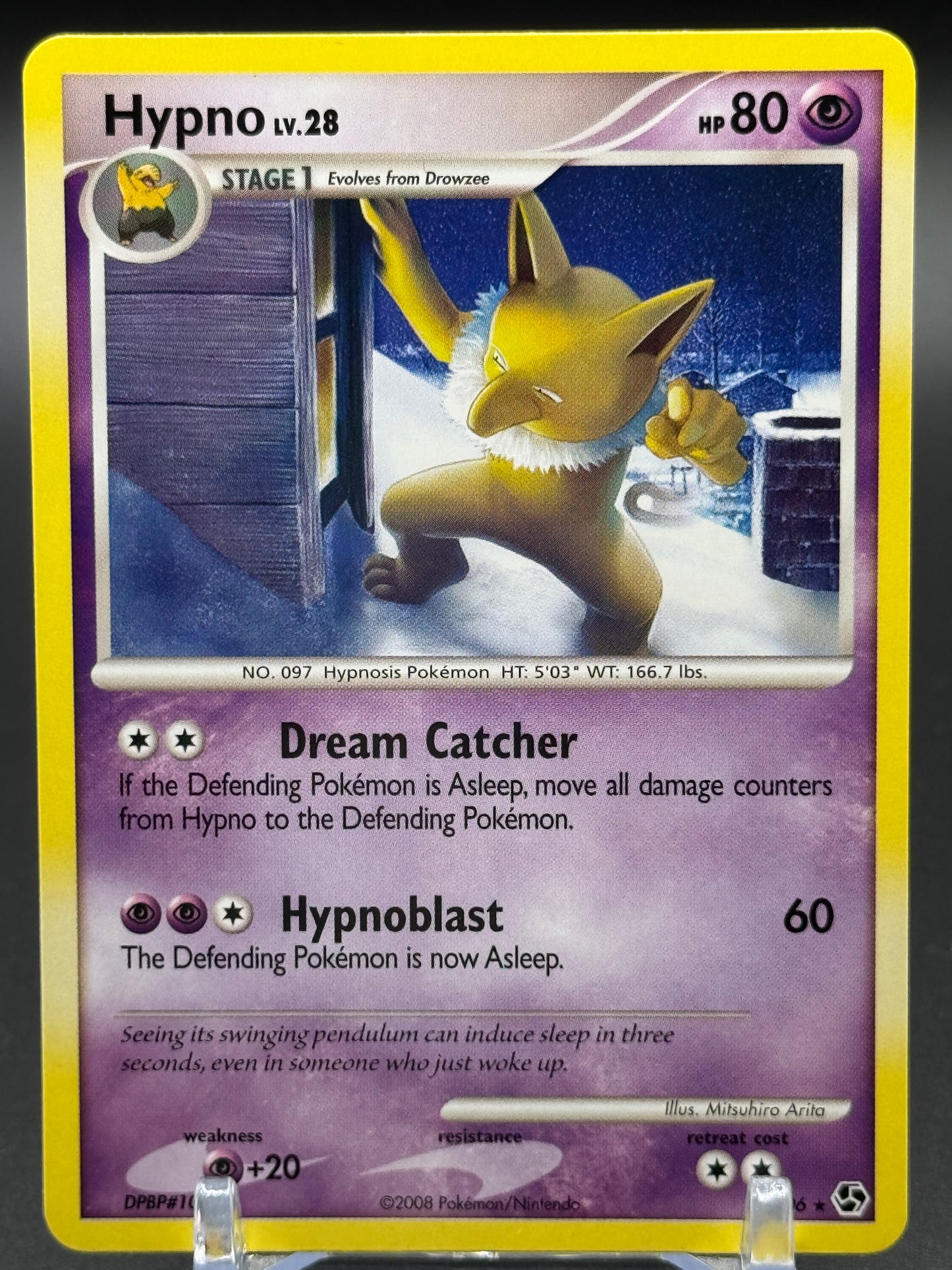 Pokemon TCG Hypno | Great Encounters 19/106 | Condition: Near Mint