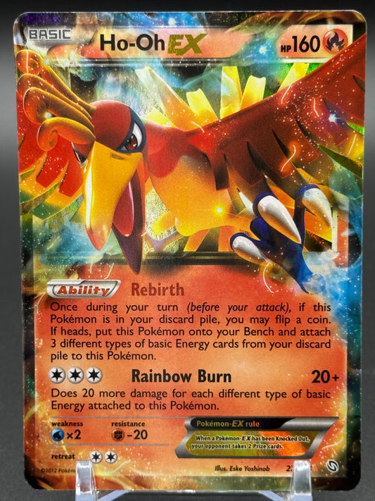 Pokemon TCG Ho-Oh EX | Unified Minds 25/236 | Condition: Light Play