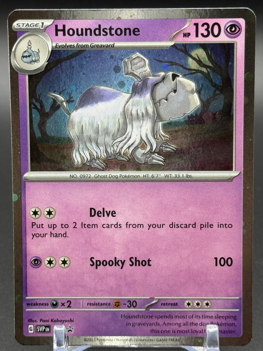 Pokemon TCG Houndstone | Black Star Promo SVP 045 | Condition: Near Mint