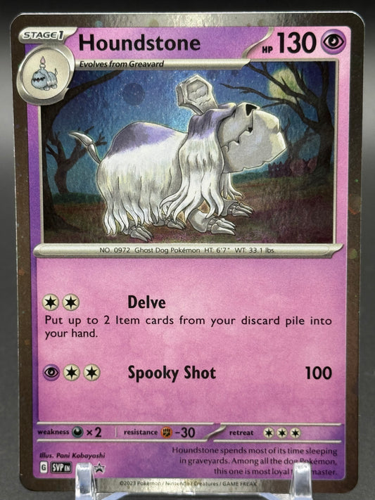 Pokemon TCG Houndstone | Black Star Promo SVP 045 | Condition: Near Mint