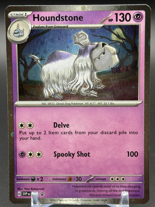 Pokemon TCG Houndstone | Black Star Promo SVP 045 | Condition: Near Mint