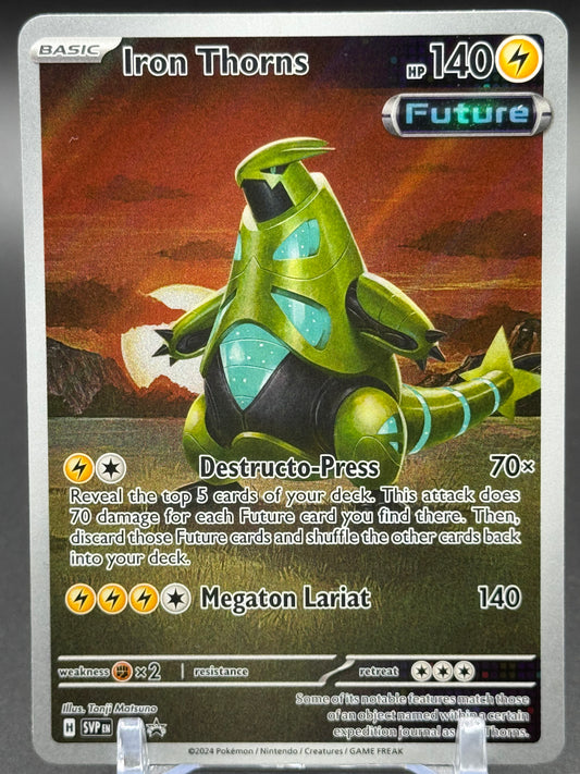 Pokemon TCG Iron Thorns | Black Star Promo SVP 098 | Condition: Moderate Play