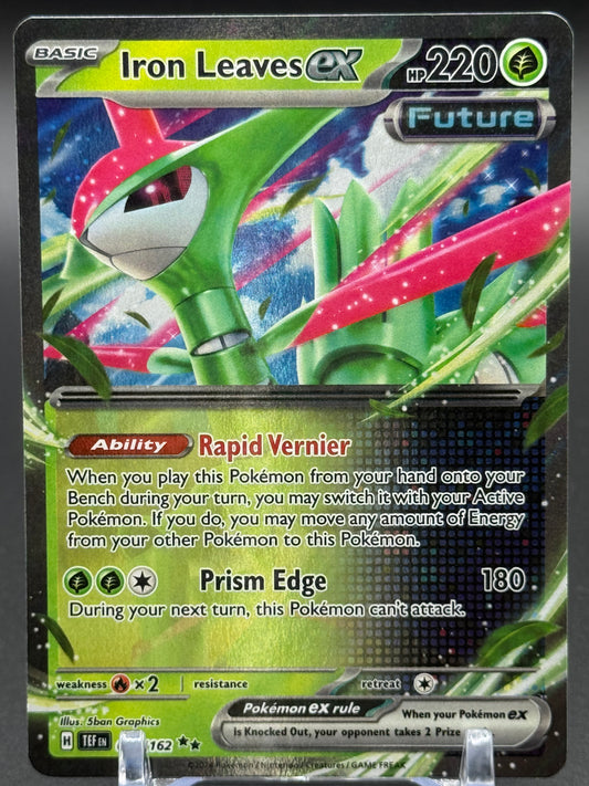 Pokemon TCG Iron Leaves ex | Temporal Forces 025/162 | Condition: Near Mint