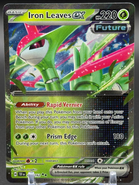 Pokemon TCG Iron Leaves ex | Temporal Forces 025/162 | Condition: Near Mint