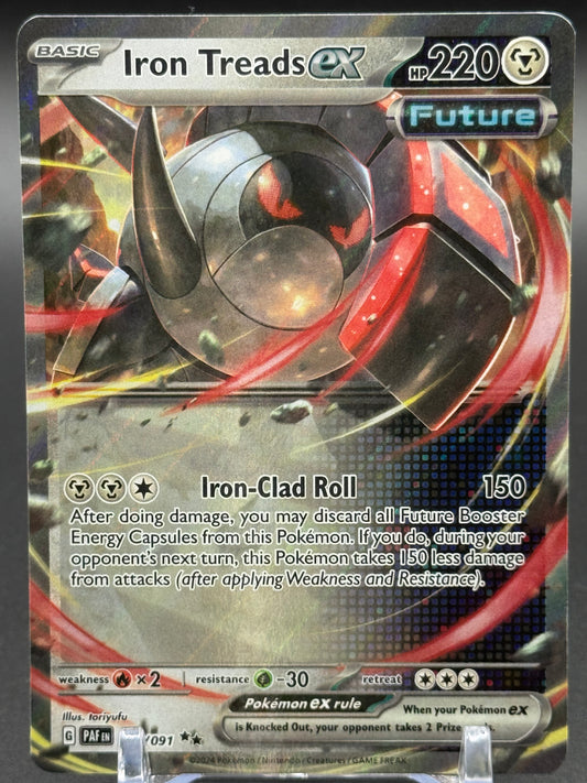 Pokemon TCG Iron Treads ex | Paldean Fates 066/091 | Condition: Near Mint