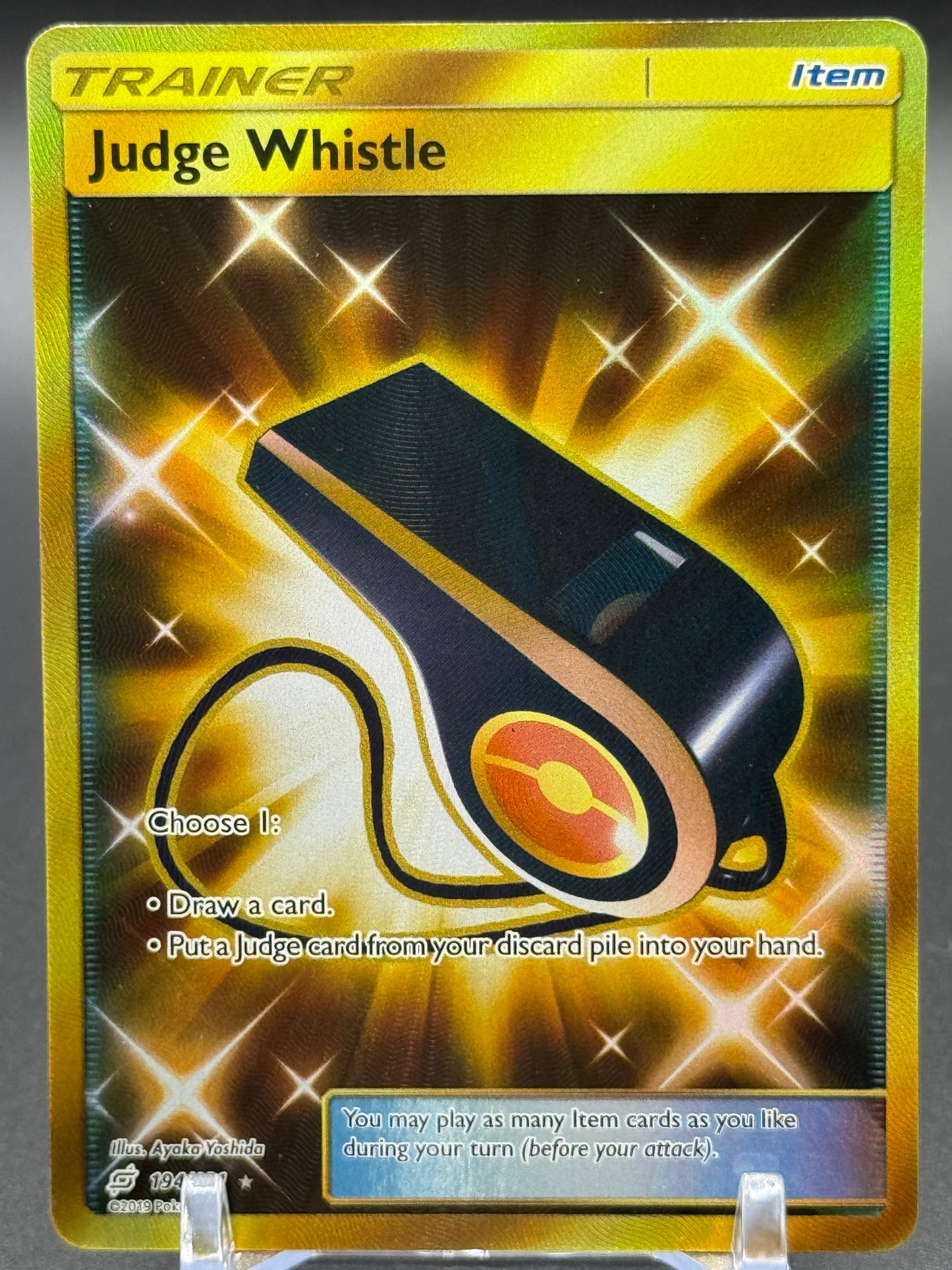 Pokemon TCG Judge Whistle | Team Up 194/181 | Condition: Near Mint