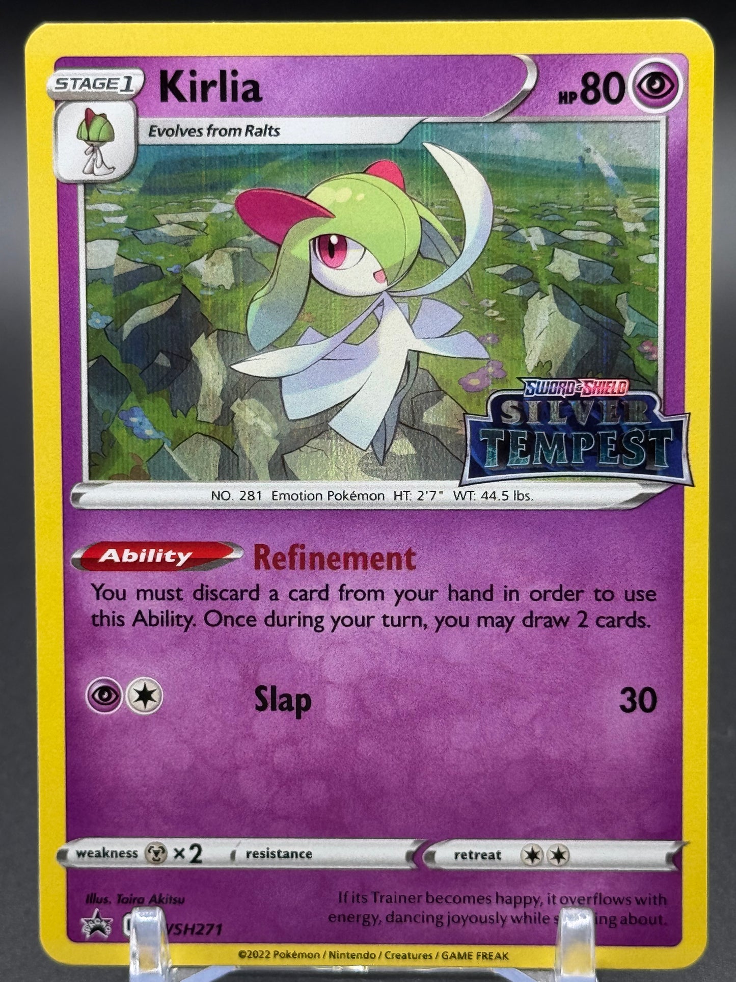 Pokemon TCG Kirlia | Black Star Promo SWSH271 | Condition: Near Mint