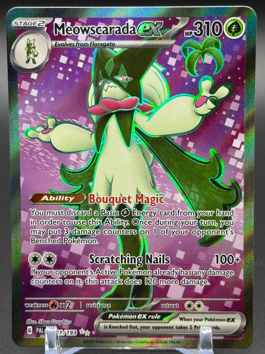 Pokemon TCG Meowscarada ex | Paldea Evolved 231/193 | Condition: Near Mint