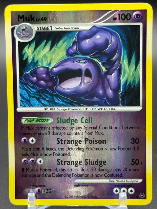 Pokemon TCG Muk | Platinum 57/127 Reverse Holofoil | Condition: Near Mint