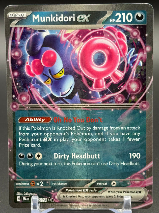Pokemon TCG Munkidori ex | Shrouded Fable 037/064 | Condition: Near Mint