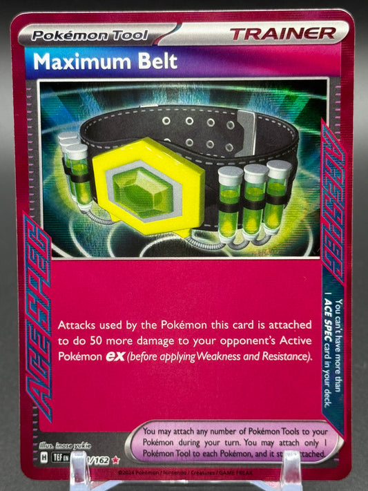 Pokemon TCG Maximum Belt | Temporal Forces 154/162 | Condition: Near Mint