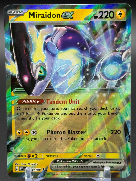 Pokemon TCG Miraidon ex | Scarlet & Violet Base Set 081/198 | Condition: Near Mint