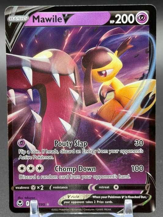 Pokemon TCG Mawile V | Silver Tempest 070/195 | Condition: Near Mint