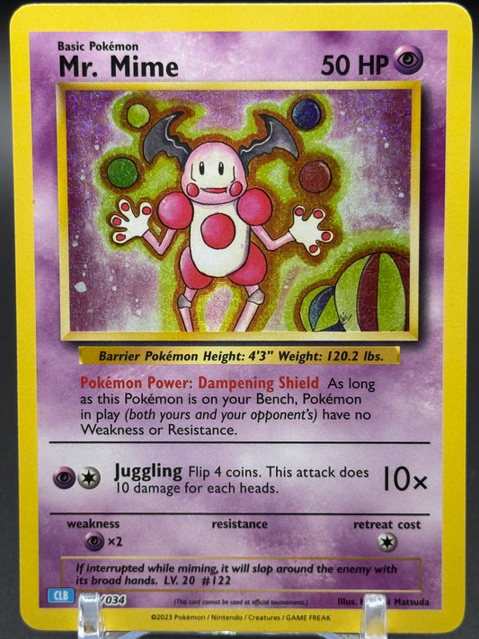 Pokemon TCG Mr. Mime | TCG Classic Blastoise Deck 013/034 | Condition: Near Mint