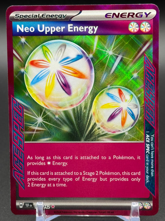 Pokemon TCG Neo Upper Energy | Temporal Forces 162/162 | Condition: Near Mint