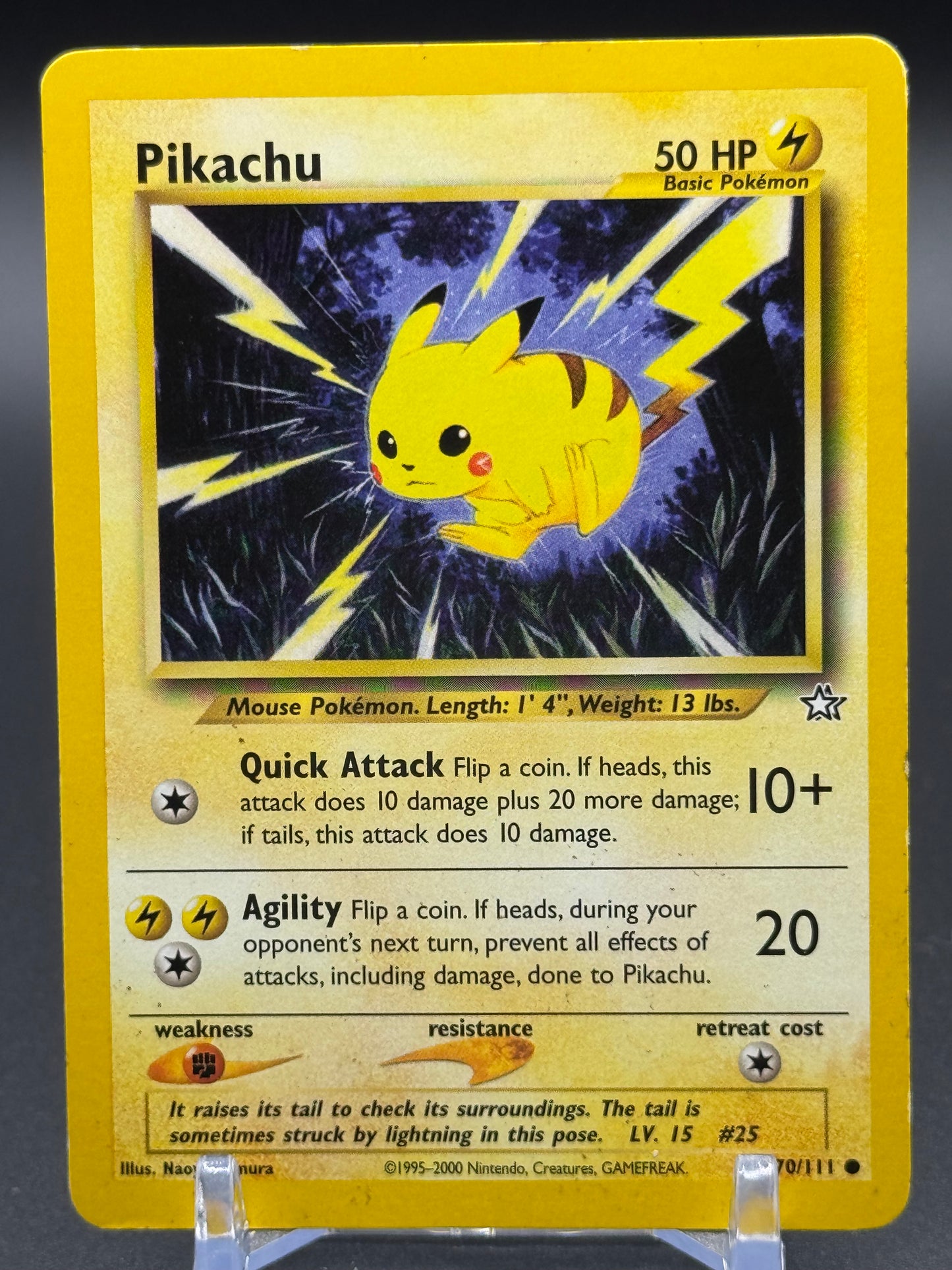 Pokemon TCG Pikachu | Neo Genesis 070/111 | Condition: Light Play
