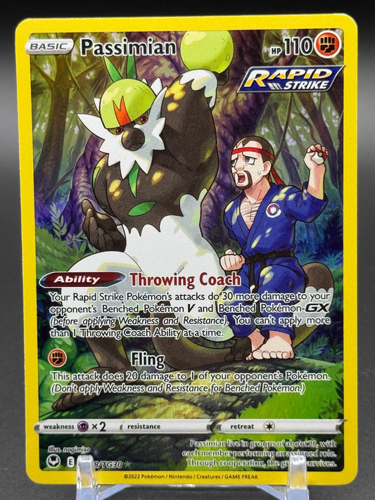 Pokemon TCG Passimian | Silver Tempest TG08/TG30 | Condition: Near Mint