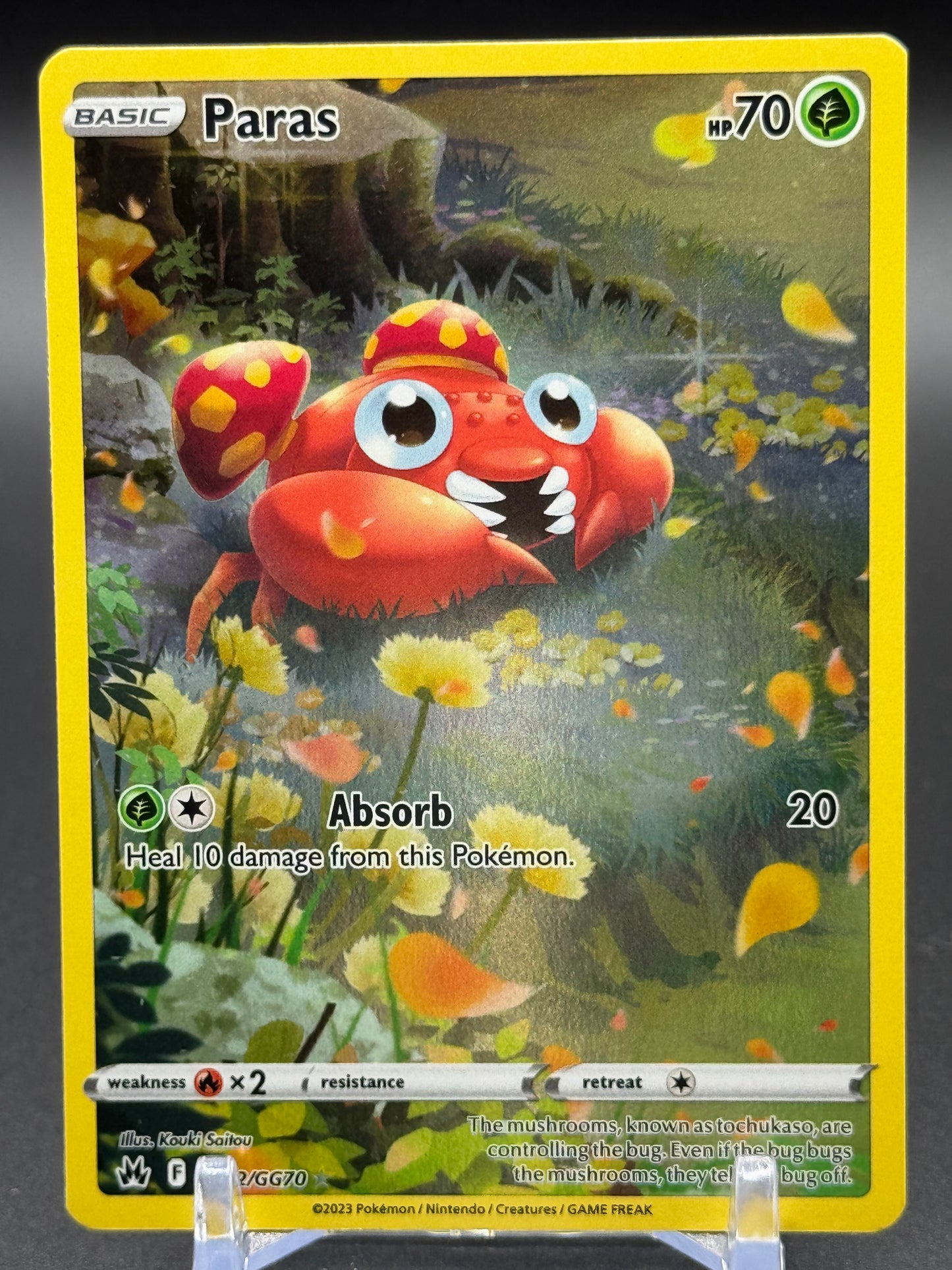 Pokemon TCG Paras | Crown Zenith GG32/GG70 | Condition: Near Mint