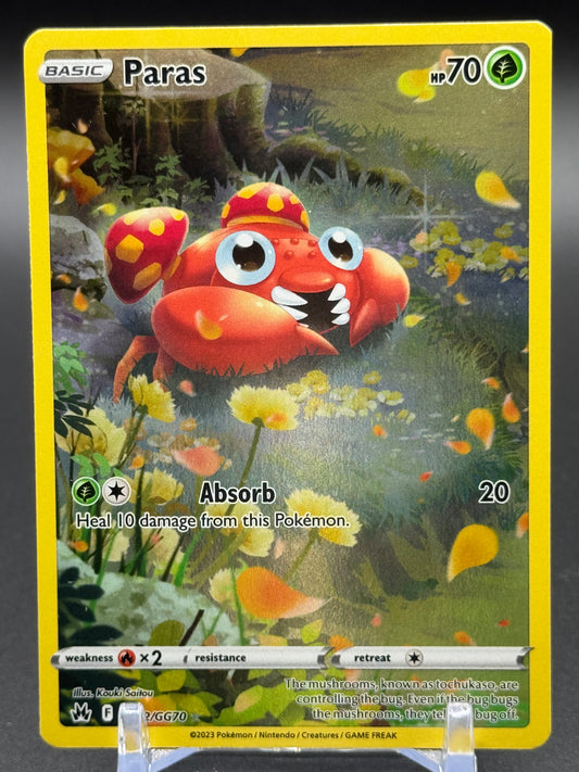 Pokemon TCG Paras | Crown Zenith GG32/GG70 | Condition: Near Mint
