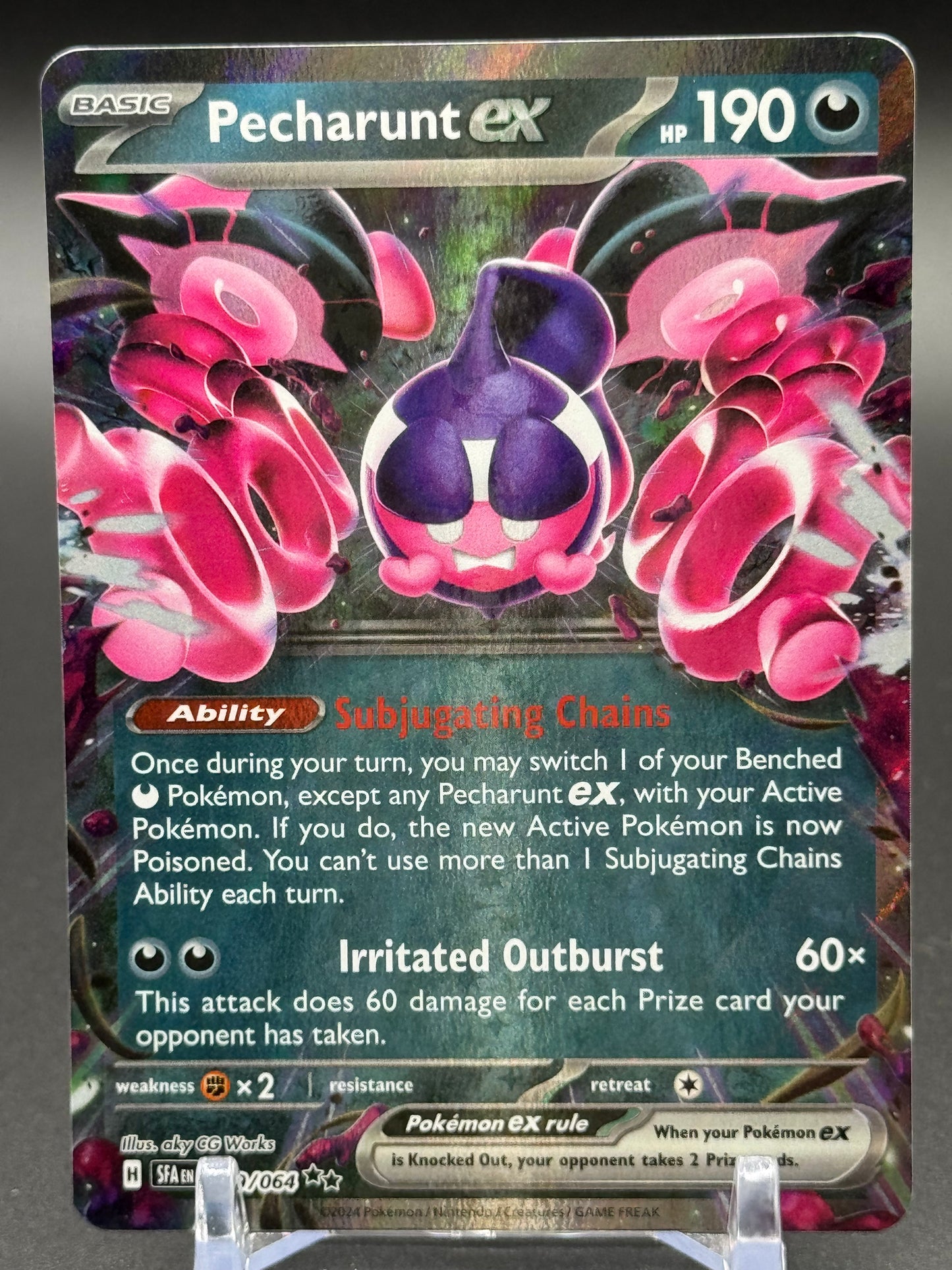 Pokemon TCG Pecharunt ex | Shrouded Fable 039/064 | Condition: Near Mint