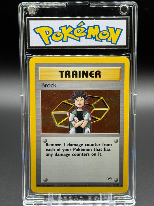 Pokemon TCG Brock | Gym Heroes 15/132 | Condition: Near Mint