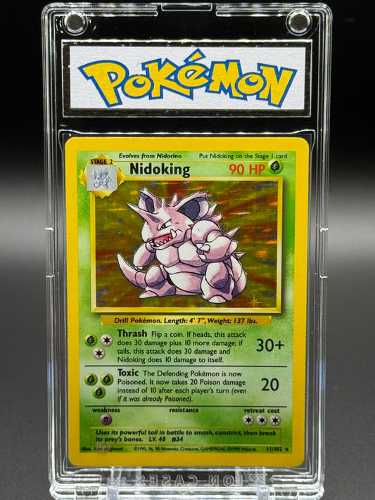 Pokemon TCG Nidoking | Base Set 11/102 | Condition: Light Play
