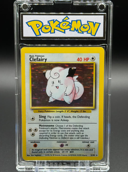 Pokemon TCG Clefairy | Base Set 5/102 | Condition: Near Mint
