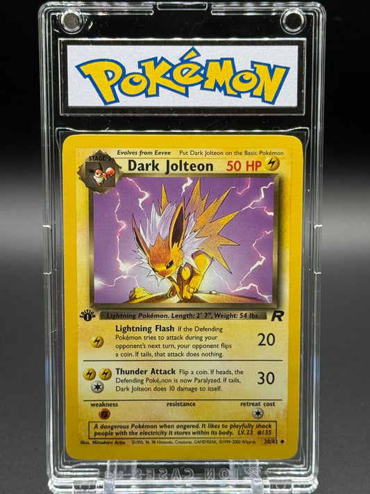 Pokemon TCG Dark Jolteon | Team Rocket 38/82 1st Edition | Condition: Light Play