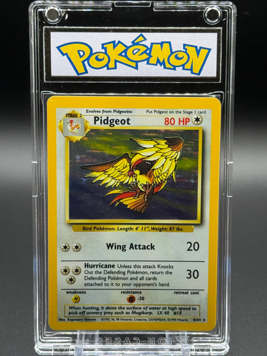 Pokemon TCG Pidgeot | Jungle 8/64 No Symbol Error | Condition: Near Mint