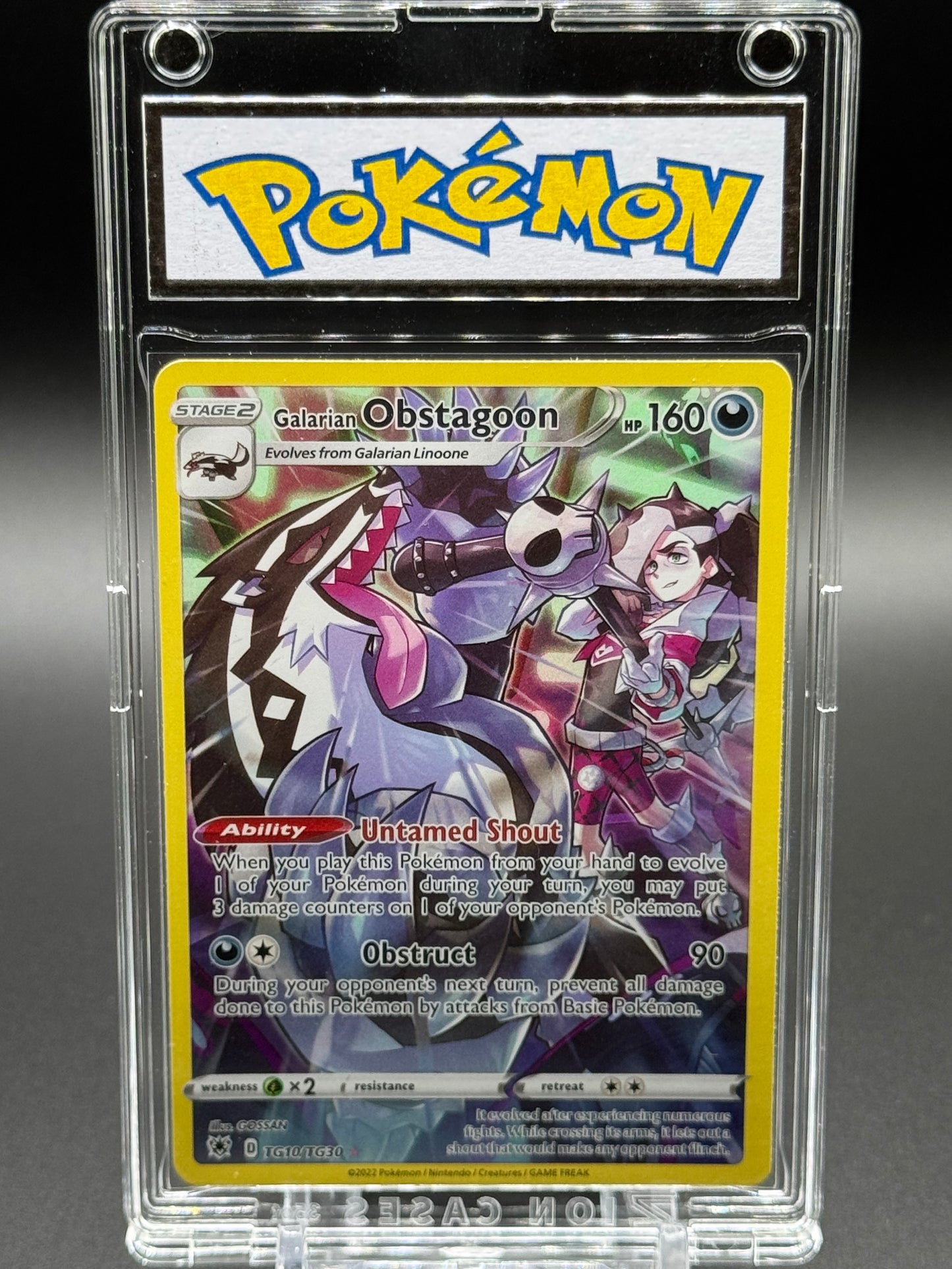 Pokemon TCG Galarian Obstagoon | Astral Radiance TG10/TG30 | Condition: Near Mint