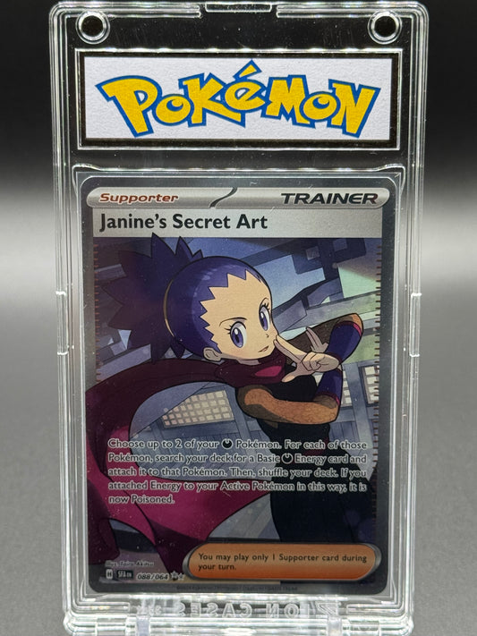 Pokemon TCG Janine's Secret Art | Shrouded Fable 088/064 | Condition: Near Mint
