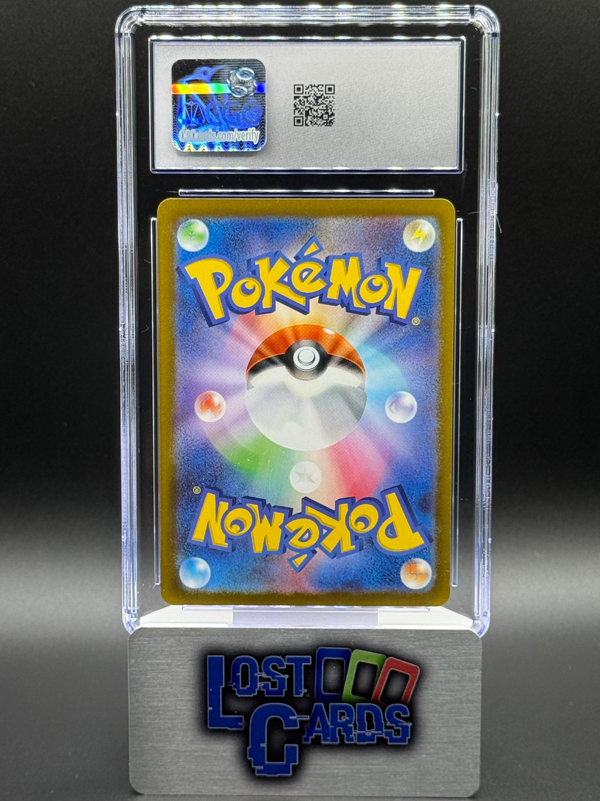 Japanese Pokemon TCG Ethan's Magcargo | Mega Dream ex 197/193 | CGC Graded MINT 9