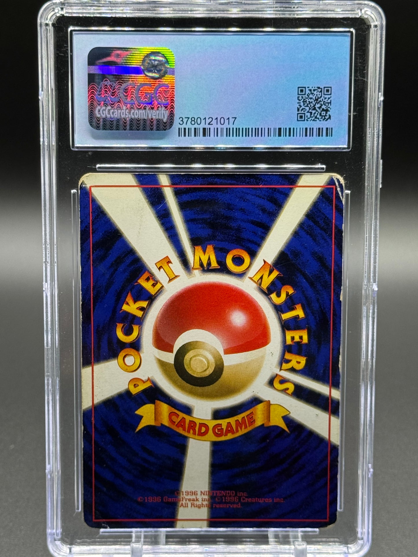 Japanese Pokemon TCG Charizard | Base Set 1996 | CGC Graded VG/EX 4