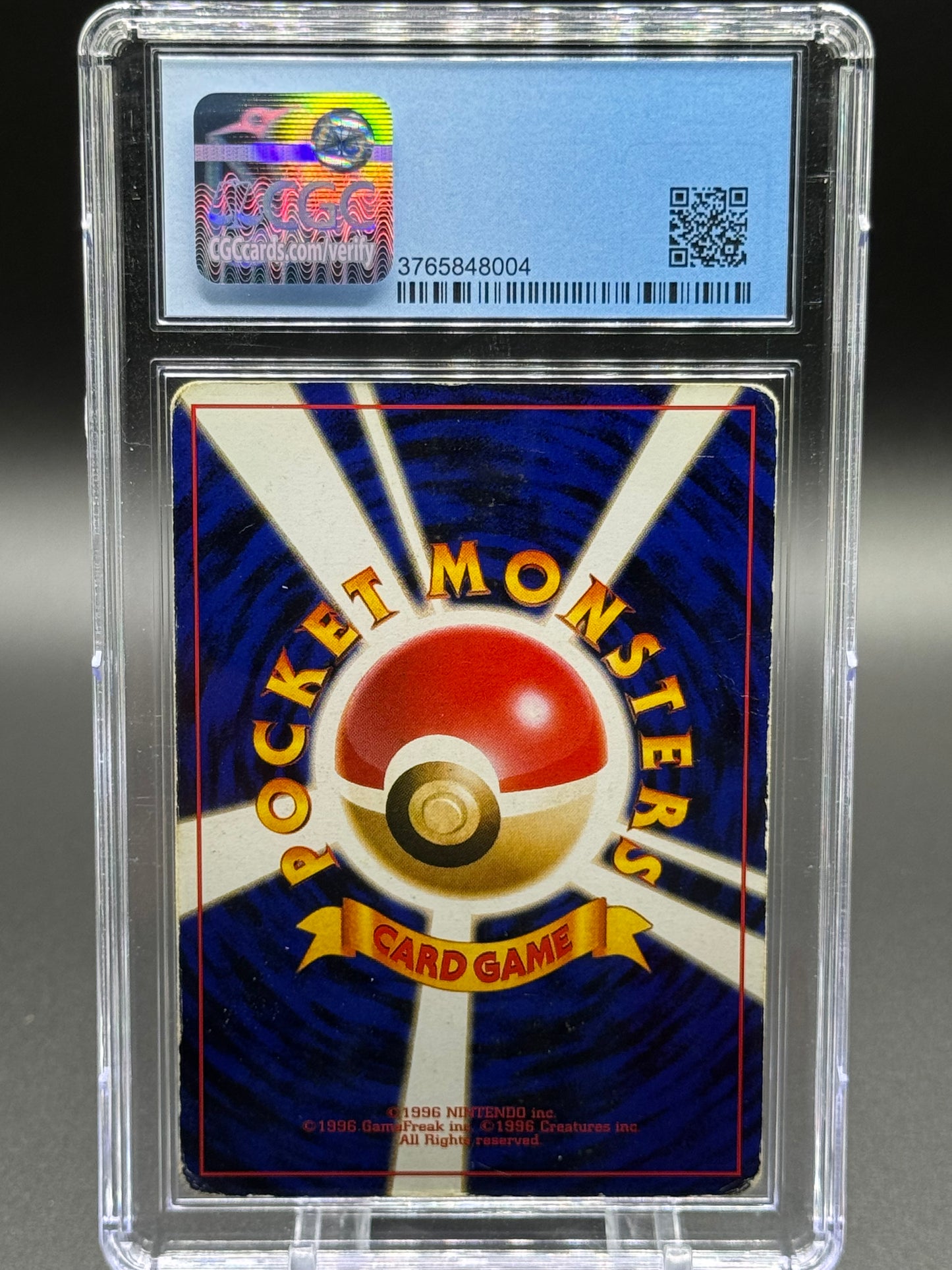 Japanese Pokemon TCG Charizard | Base Set 1996 | CGC Graded VG/EX 4