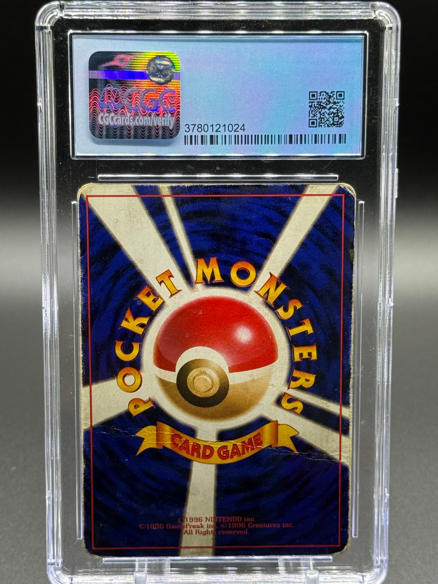 Japanese Pokemon TCG Charizard | Base Set 1996 | CGC Graded VG/EX 4