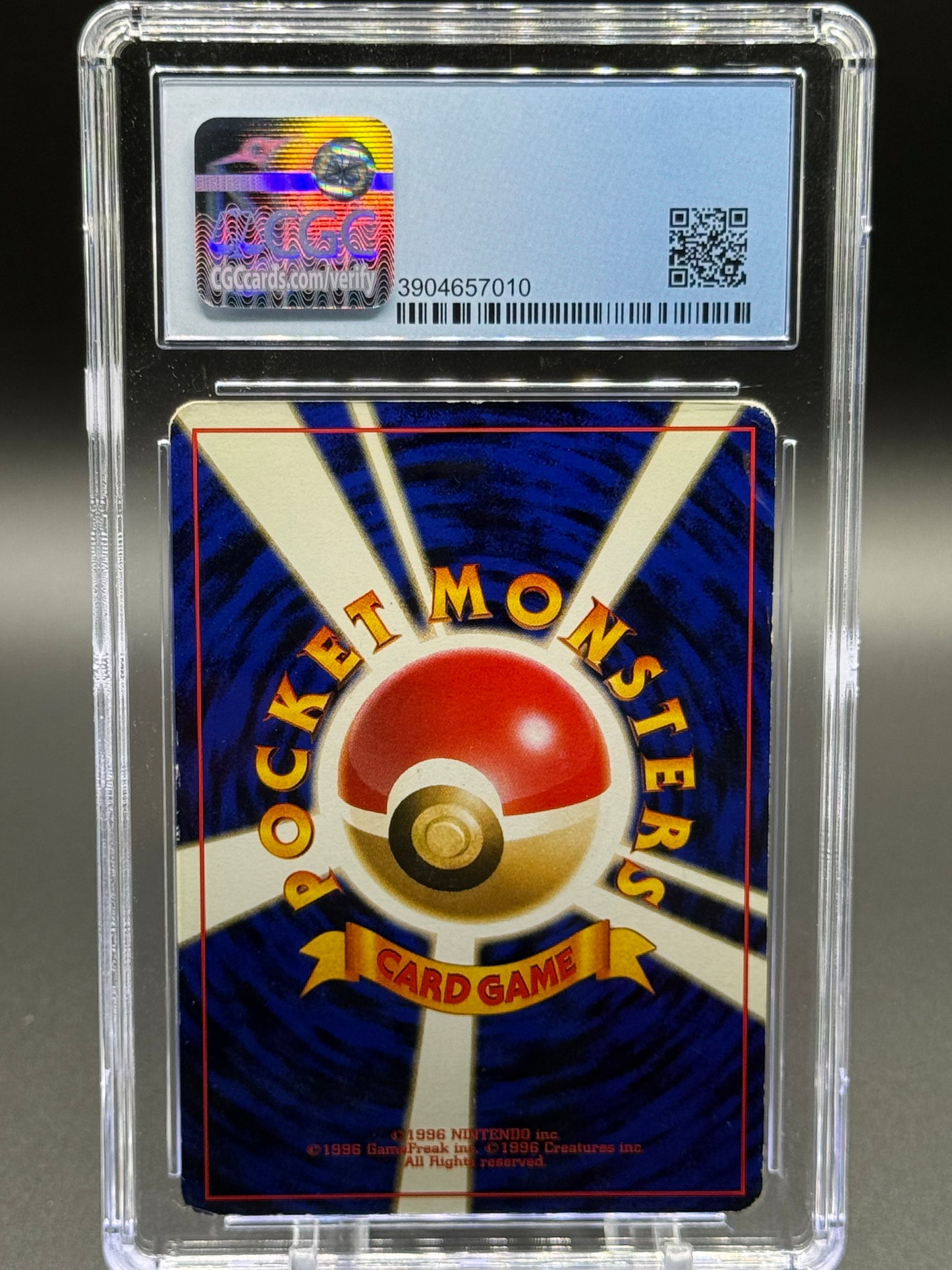Japanese Pokemon TCG Charizard | Base Set 1996 | CGC Graded VG/EX+ 4.5