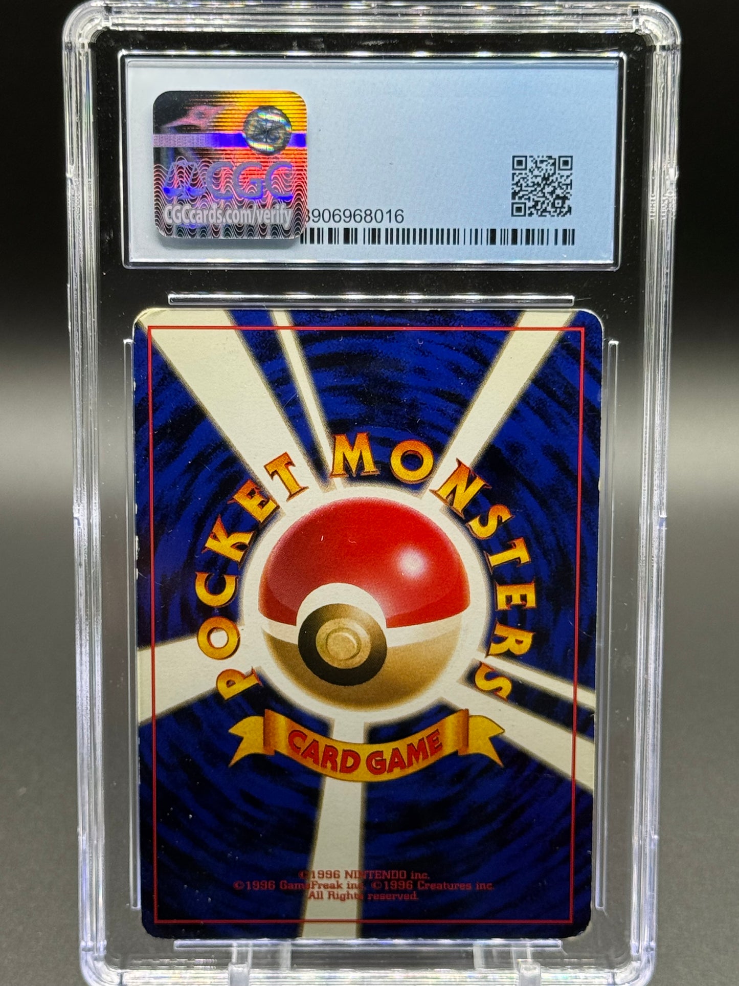 Japanese Pokemon TCG Charizard | Base Set 1996 | CGC Graded VG/EX+ 4.5