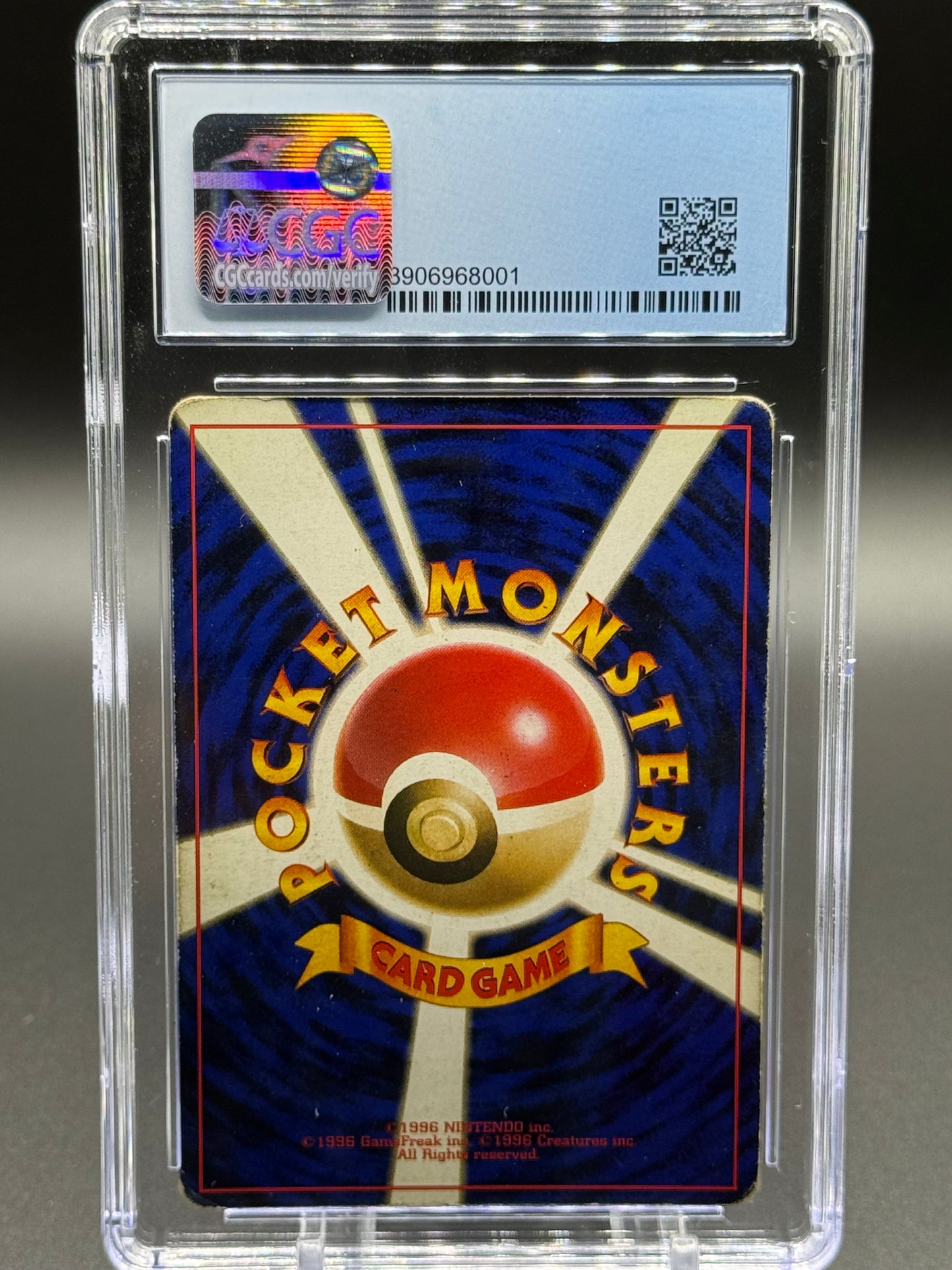 Japanese Pokemon TCG Charizard | Base Set 1996 | CGC Graded VG/EX+ 4.5