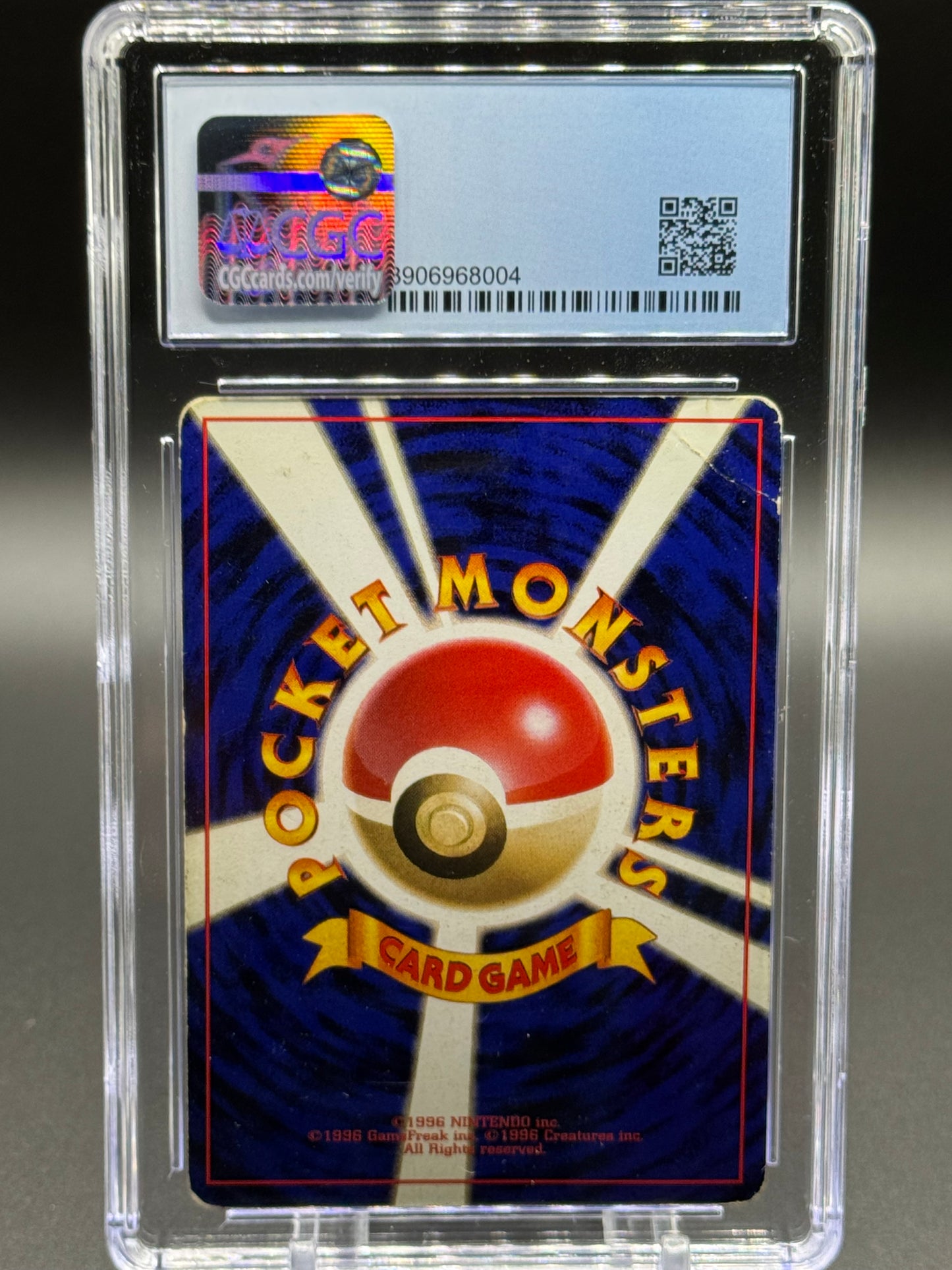 Japanese Pokemon TCG Charizard | Base Set 1996 | CGC Graded VG/EX+ 4.5