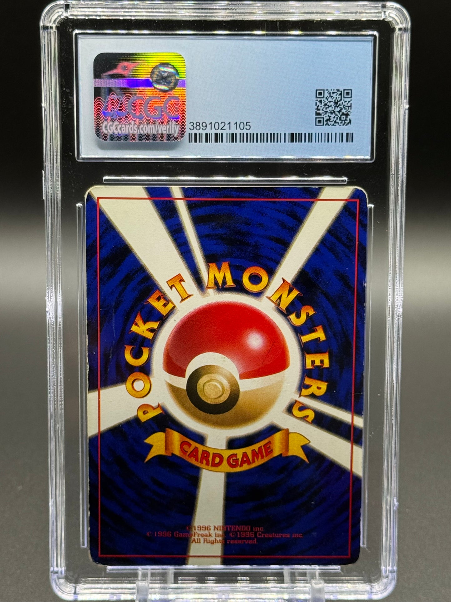 Japanese Pokemon TCG Charizard | Base Set 1996 | CGC Graded VG/EX+ 4.5