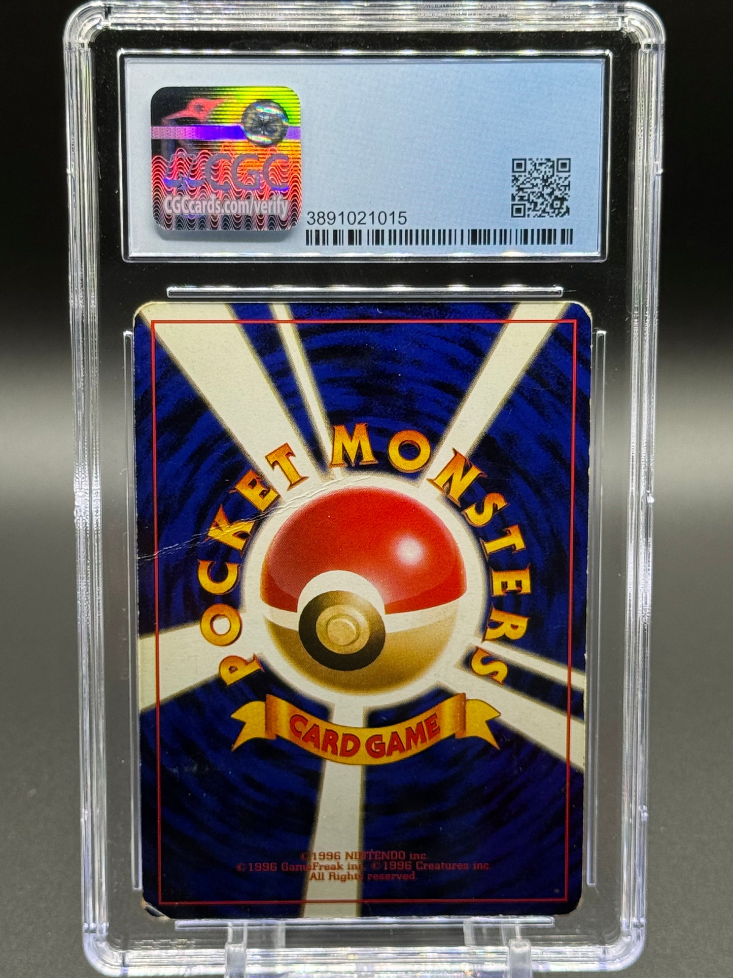 Japanese Pokemon TCG Charizard | Base Set 1996 | CGC Graded VG/EX+ 4.5