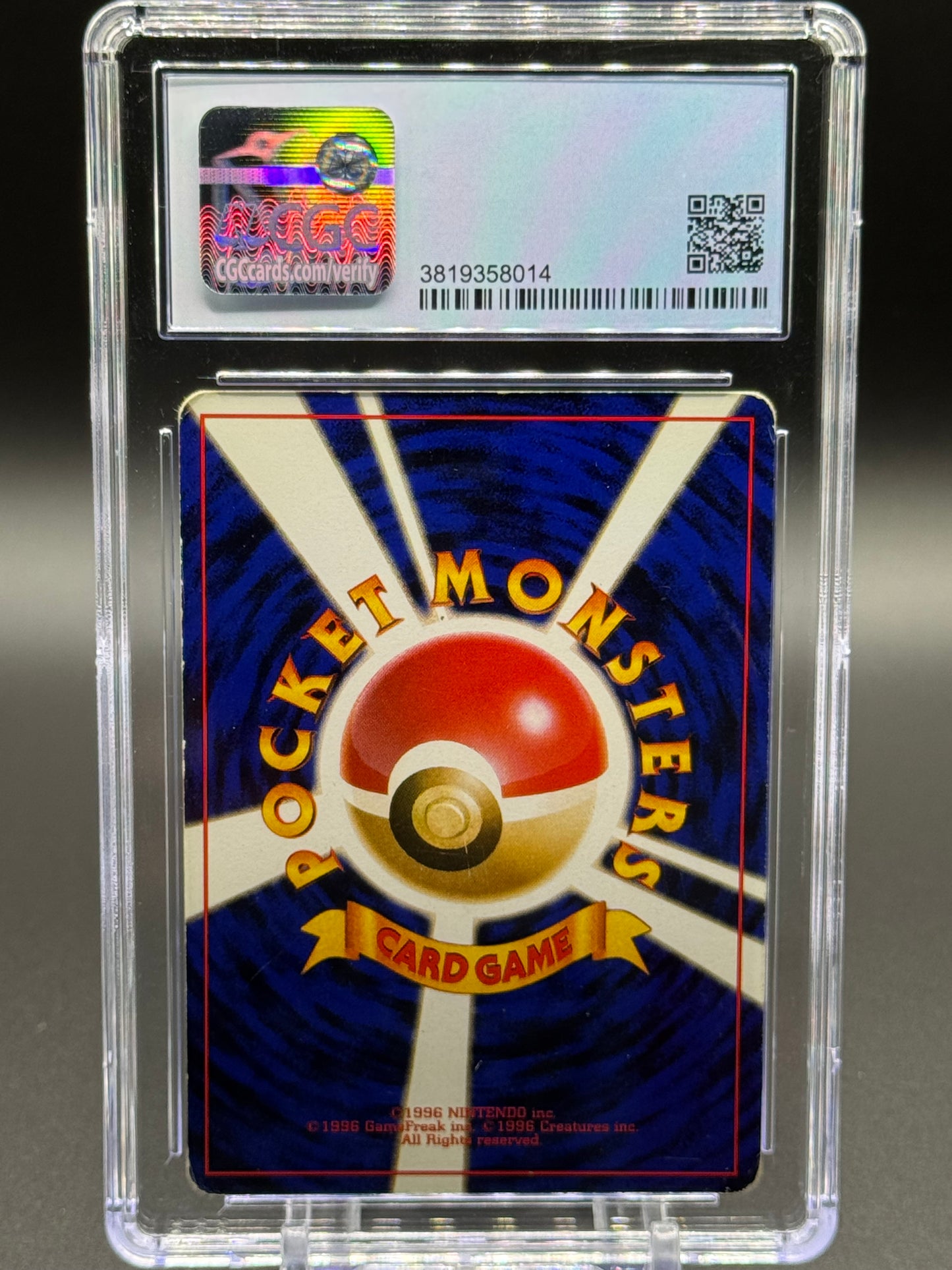 Japanese Pokemon TCG Charizard | Base Set 1996 | CGC Graded EXCELLENT 5