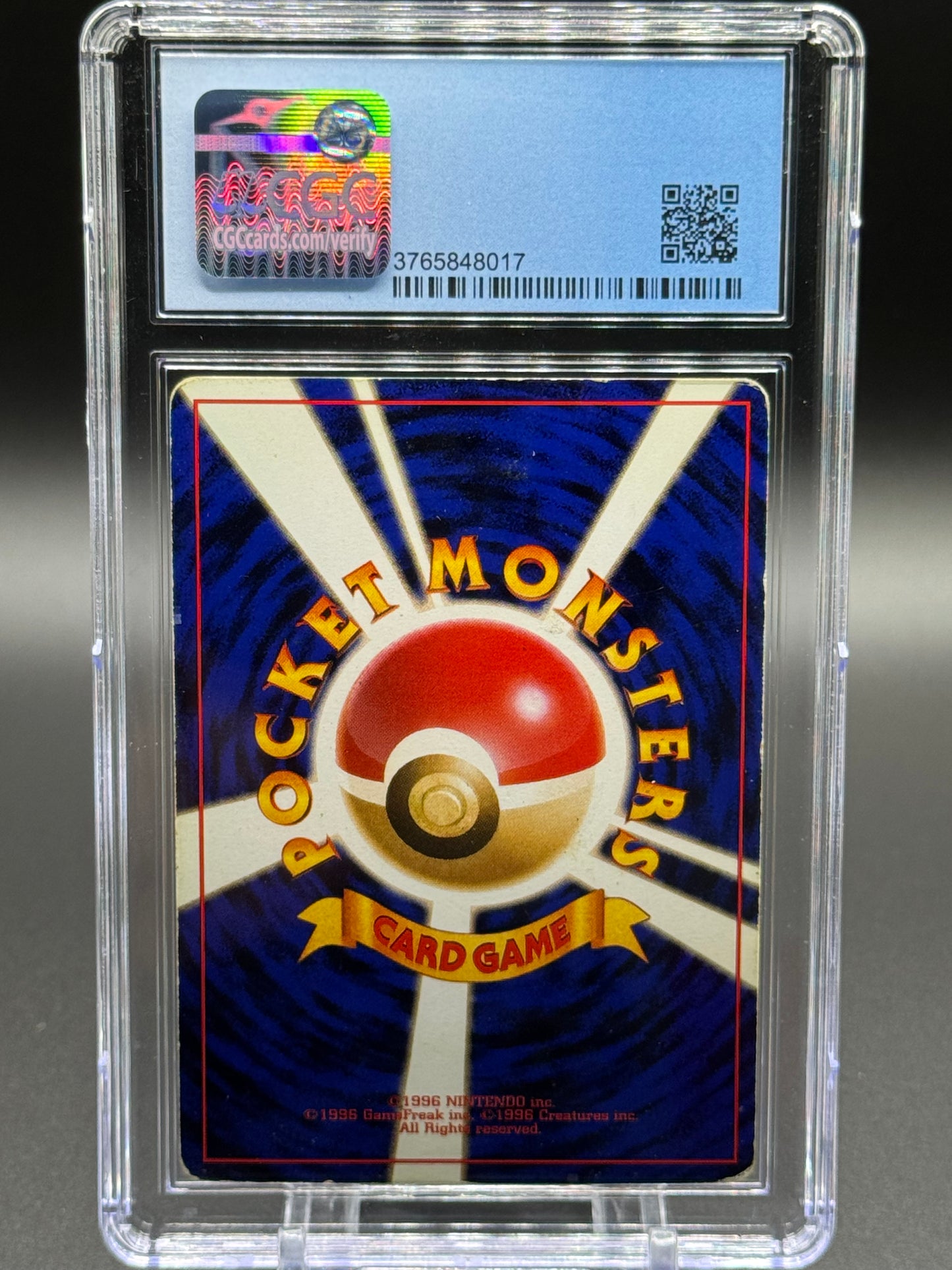 Japanese Pokemon TCG Charizard | Base Set 1996 | CGC Graded EXCELLENT 5