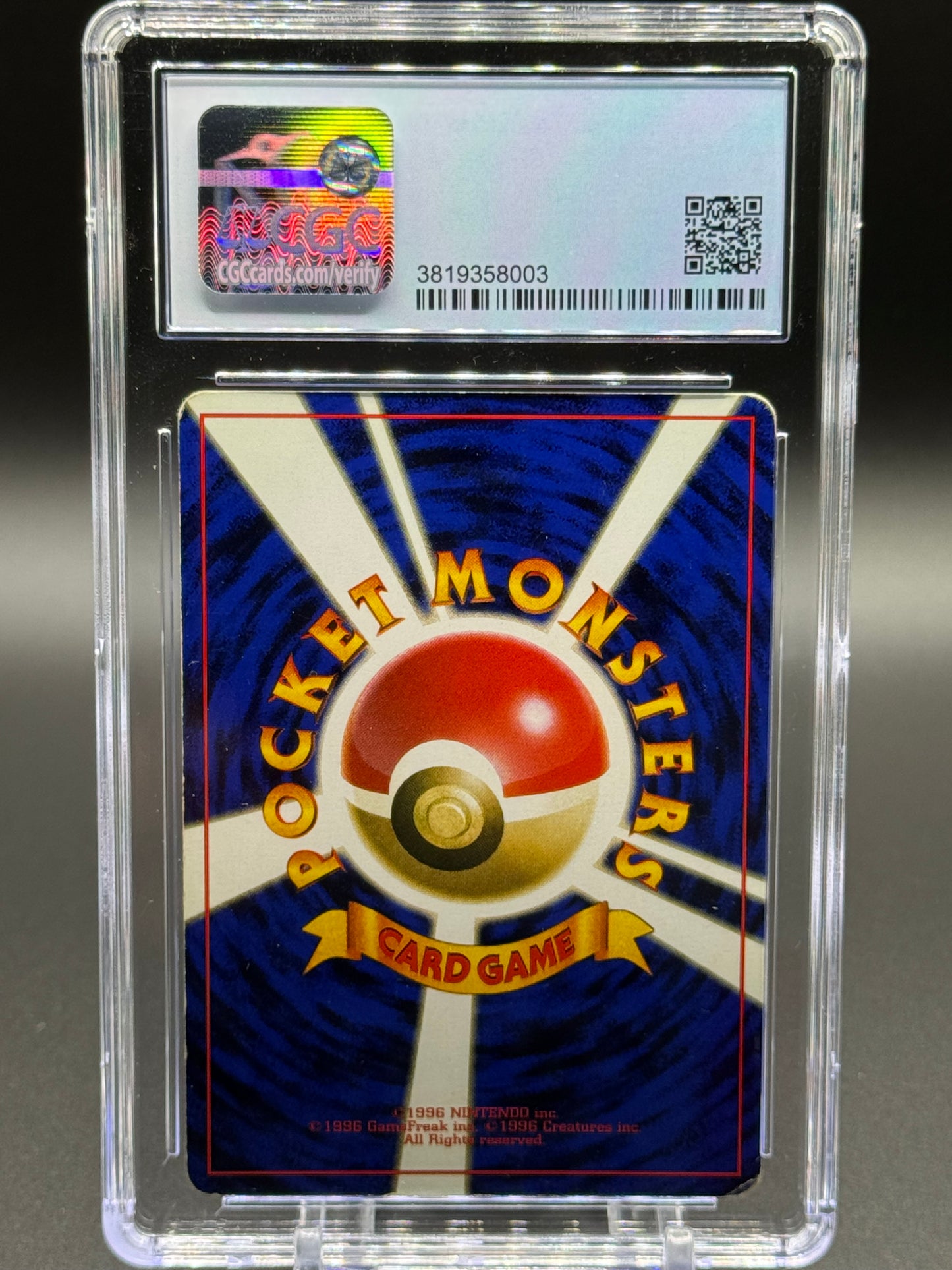 Japanese Pokemon TCG Charizard | Base Set 1996 | CGC Graded EXCELLENT 5