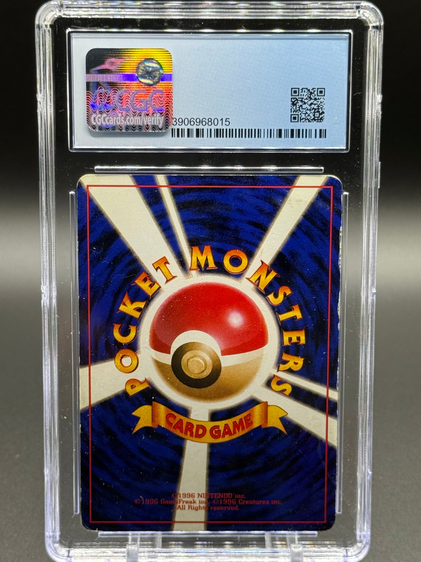 Japanese Pokemon TCG Charizard | Base Set 1996 | CGC Graded EXCELLENT 5